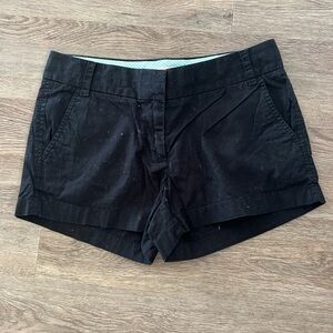 Women's J crew size 4 Black Shorts